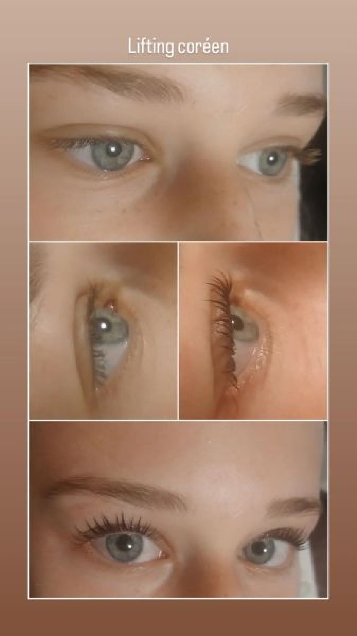 Rehaussement de cil coréen à Châlons-en-Champagne (51) Par Vanessa - Estheca