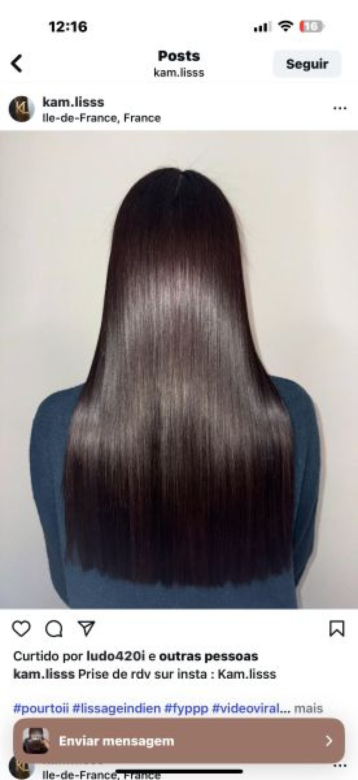 Lissage Brésilien à Pacy-sur-Eure (27) Par Regiane - Estheca