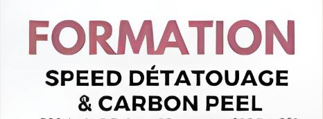 À Noisy-le-Grand | Formation speed detatouage / carbonpeel | Les meilleures esthéticiennes