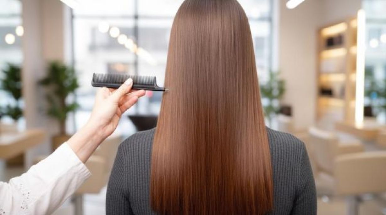 Lissage Brésilien à Bonneville (74) Par Hafida - Estheca