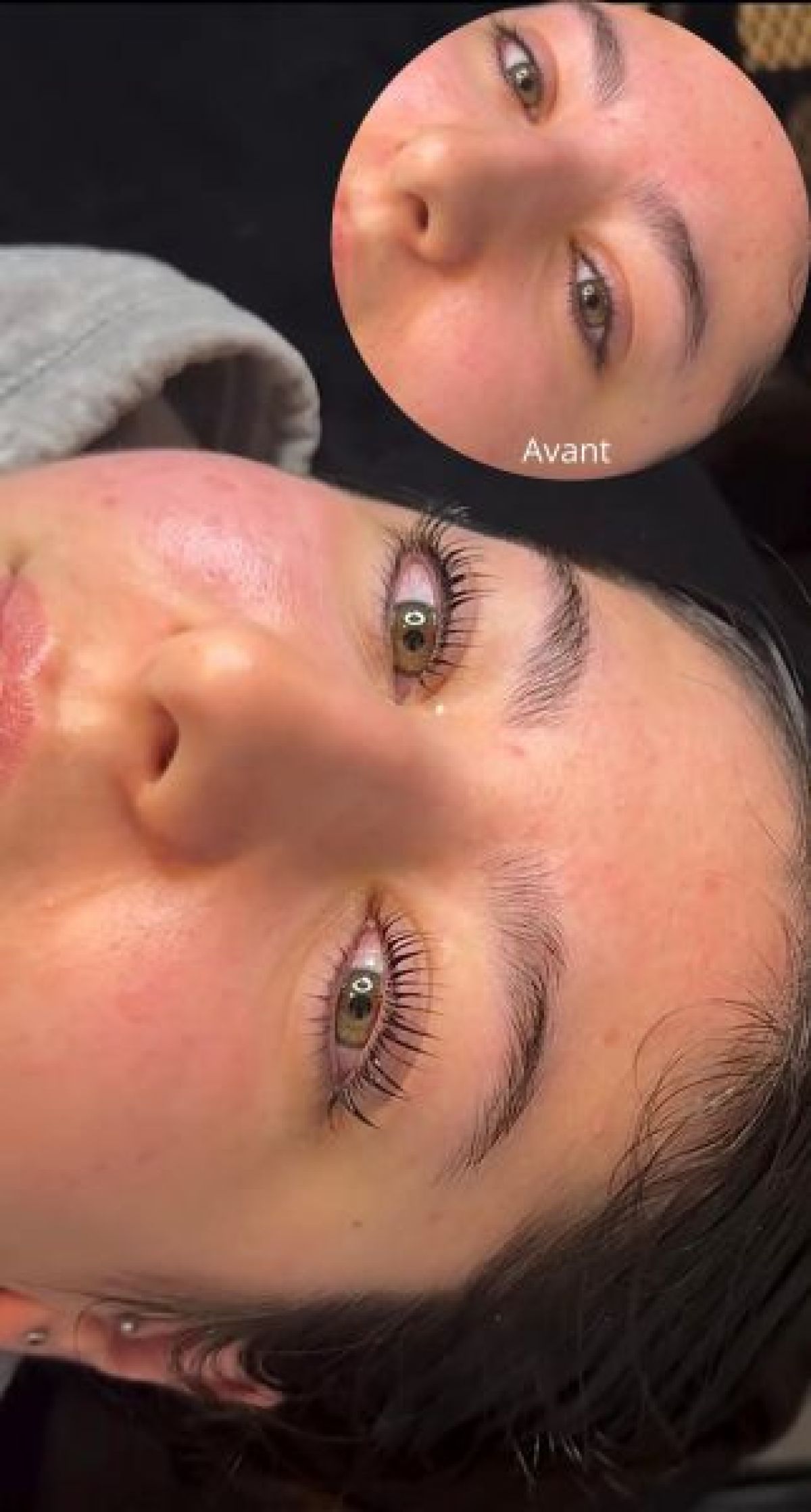 Rehaussement de cil à Mureaux (78) Par Assia - Estheca