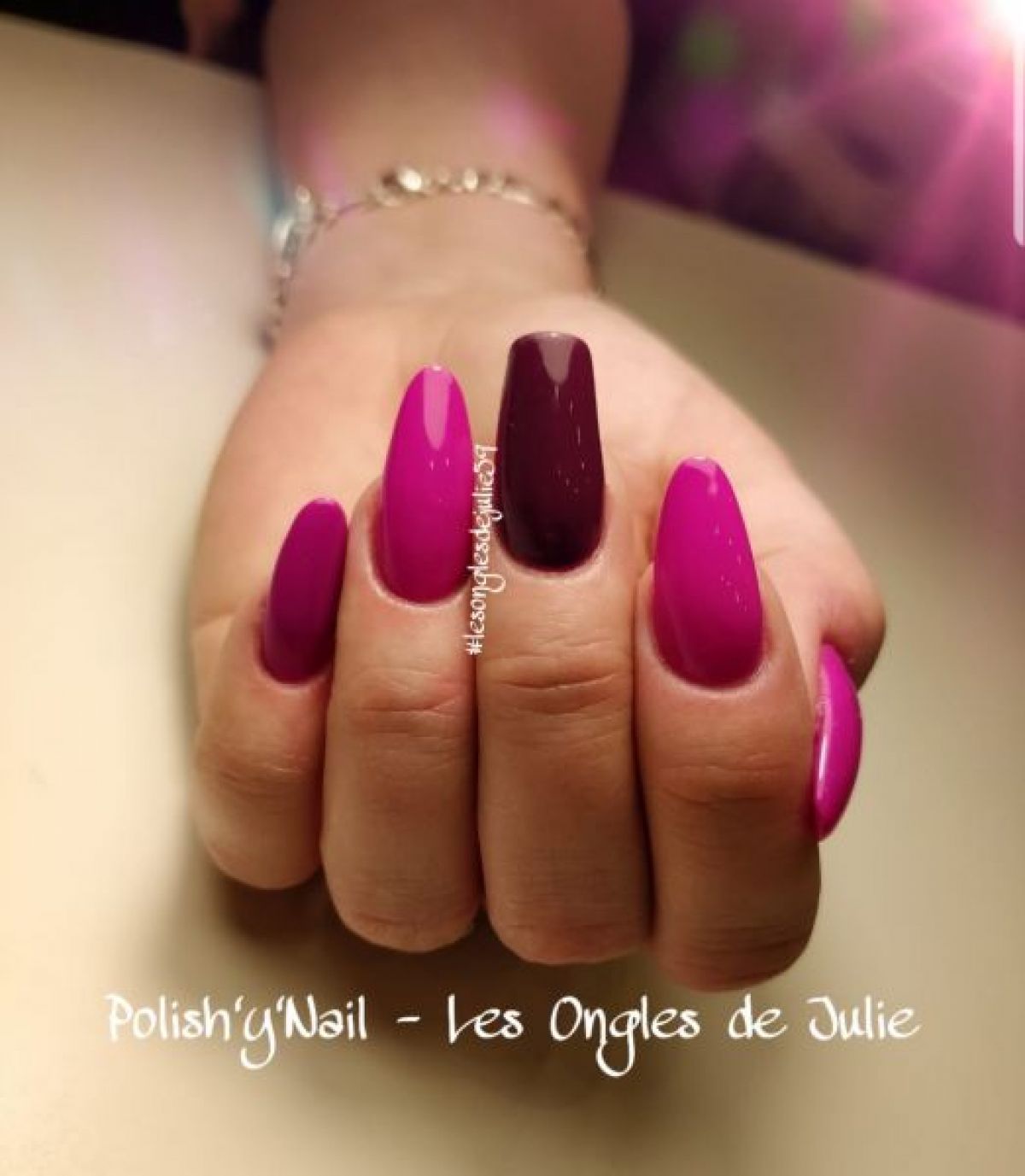 Ongles en gel à Cambrai (59) Par Julie - Estheca