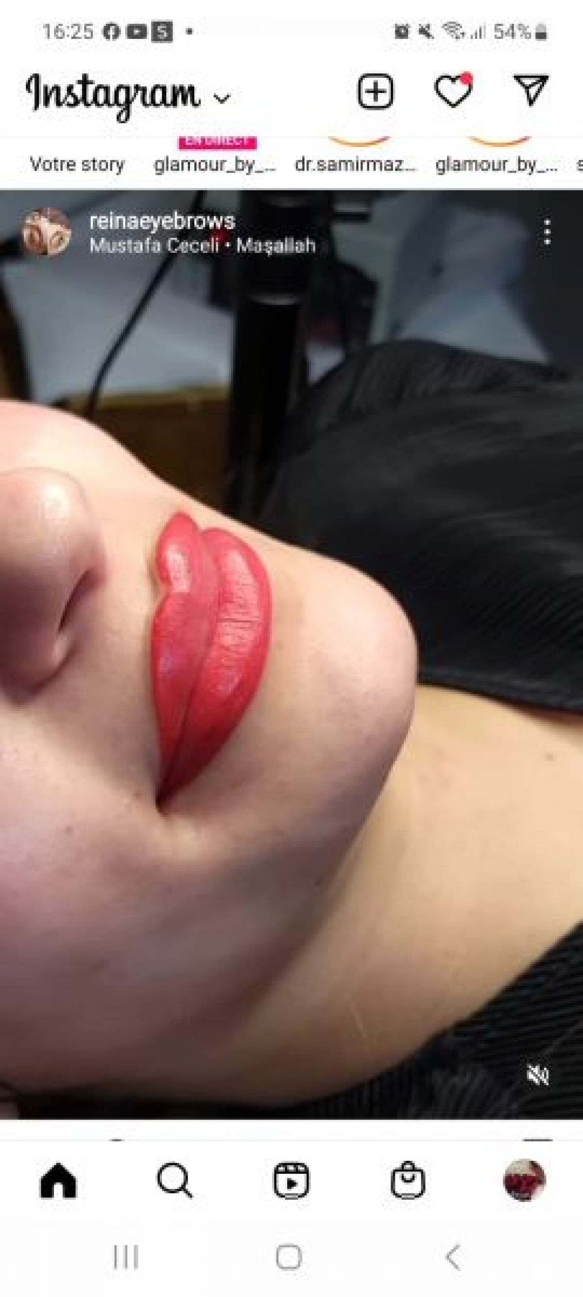 Maquillage permanent lèvres à Amiens (80) Par Reina - Estheca