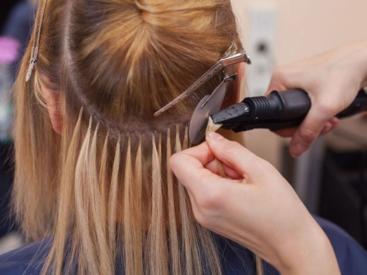 Coiffure extensions de cheveux Kératine à chaud à Annecy (74) Par Sarah - Estheca