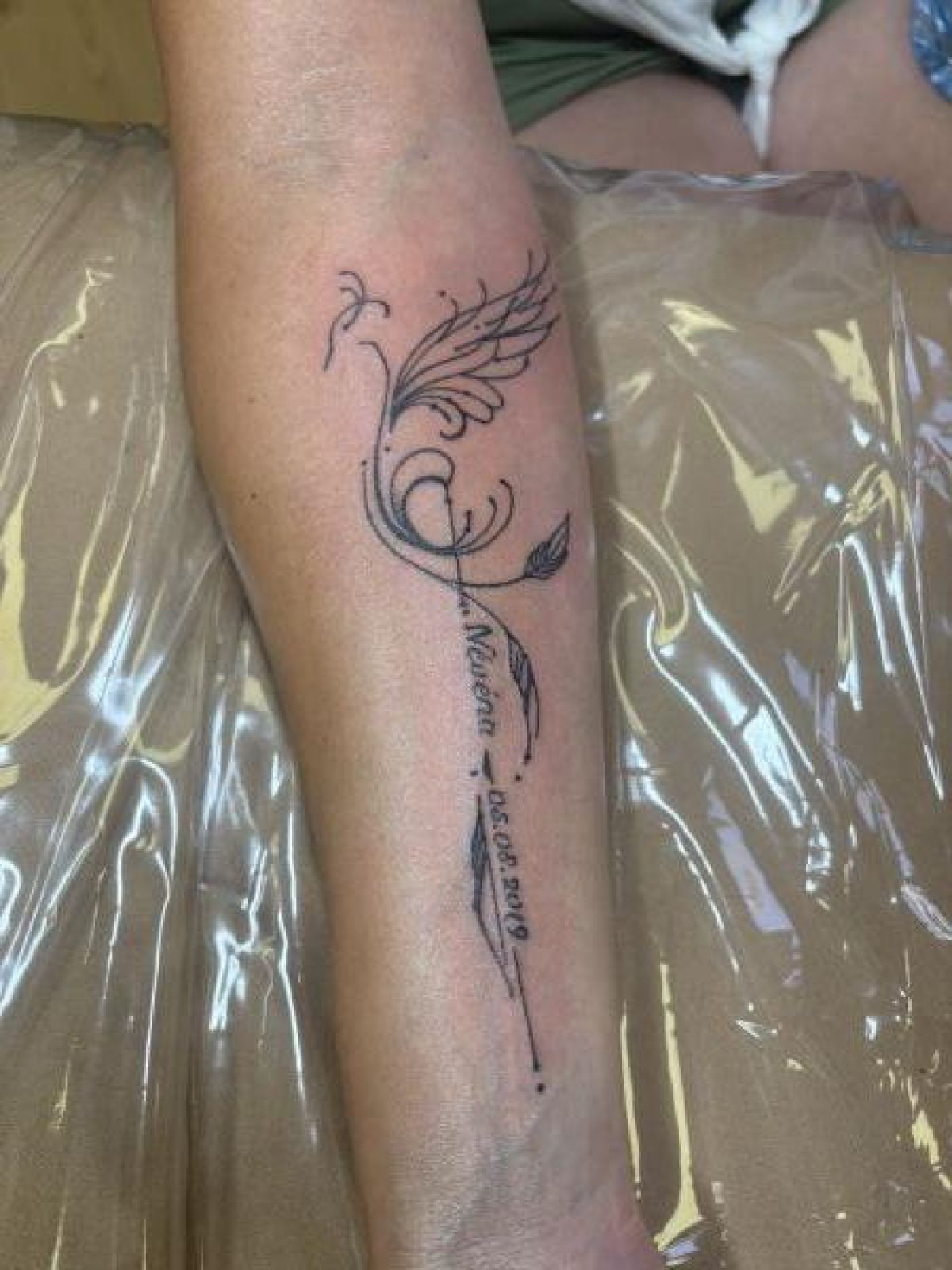 Tattoo fine line/ tatouages  à Soultz-Haut-Rhin (68) Par Sylvie - Estheca