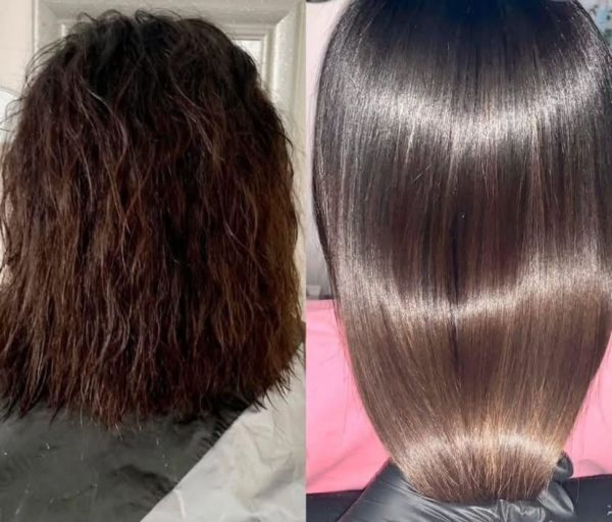 Lissage Brésilien / Tanin / Indien / coréen  à Chilly-Mazarin (91) Par Liudmila - Estheca