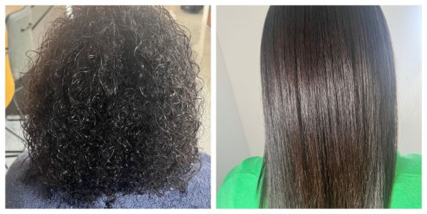 Lissage protéiné / tanin à Seiches-sur-le-Loir (49) Par Chloe - Estheca