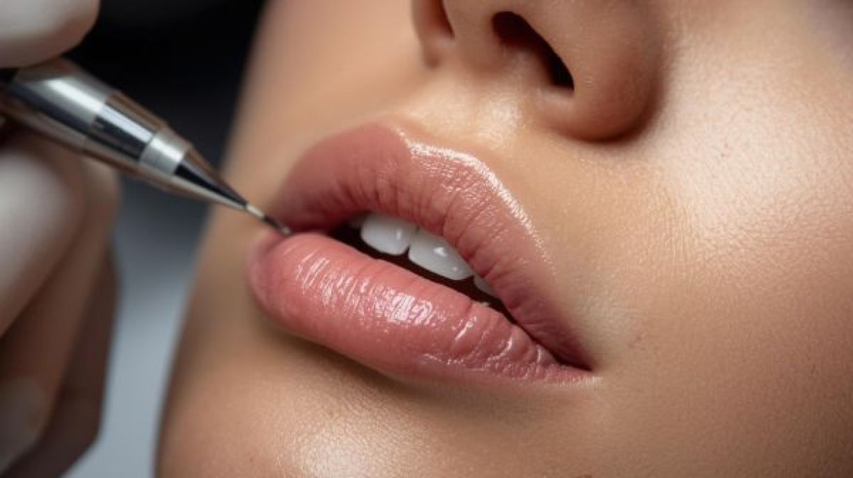 Maquillage permanent (lip blush) à Bordeaux (33) Par Wafaa - Estheca